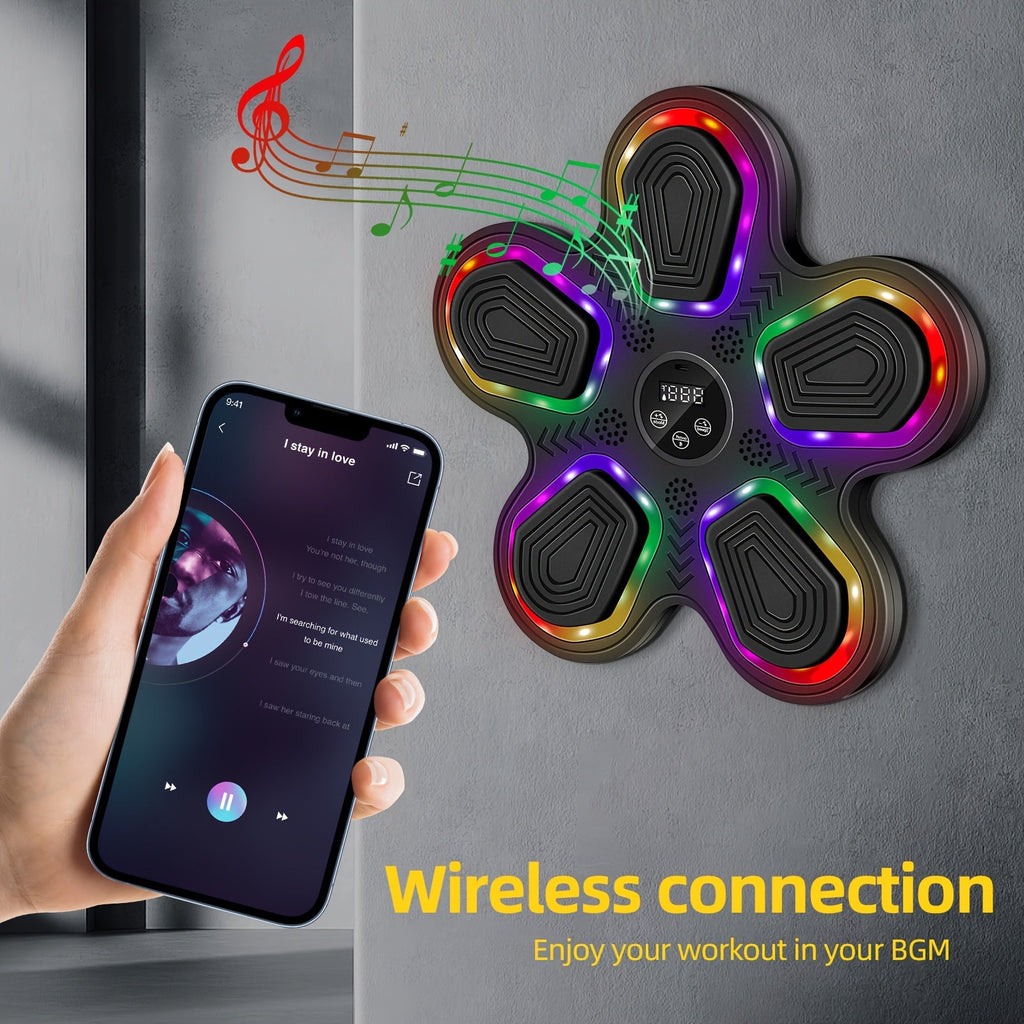 NNETM Smart Music Boxing Machine Wall Target Trainer
