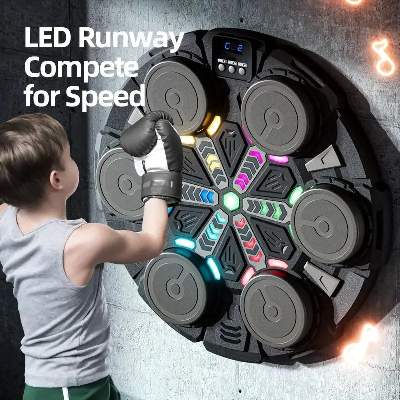 NNETM Music Boxing Machine Wall-Mounted Smart Trainer